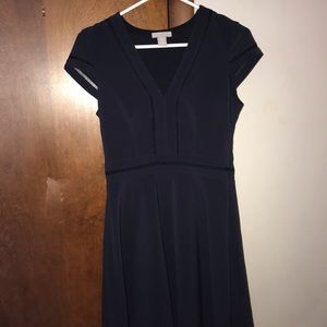 H&M dark blue dress..